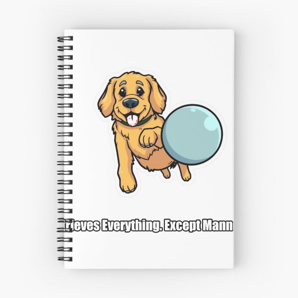 Item preview, Golden Retriever - Retrieves Everything Except Manners - Funny Dog Gift designed and sold by pawdrops.
