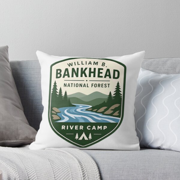 Item preview, William B. Bankhead National Forest River Camp Outdoor Adventure Hiker Camper designed and sold by Simsimah26Parks.