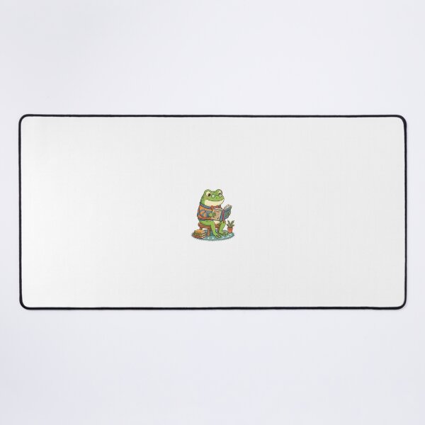 Item preview, Frog Reading Book - Cute Frog Art designed and sold by VisionGraphic.