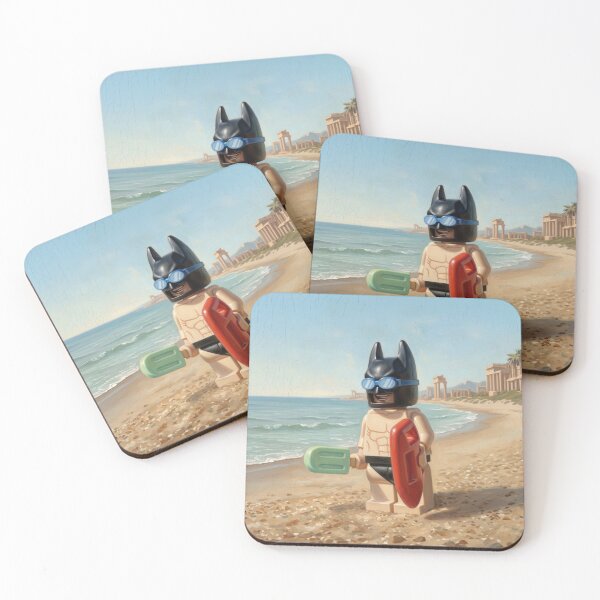 Item preview, Batman Summer Vacation Toy Art designed and sold by Anatolii_Kys.