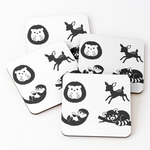 Item preview, ​Cute Animals Sticker Sheet designed and sold by SatyaYug.