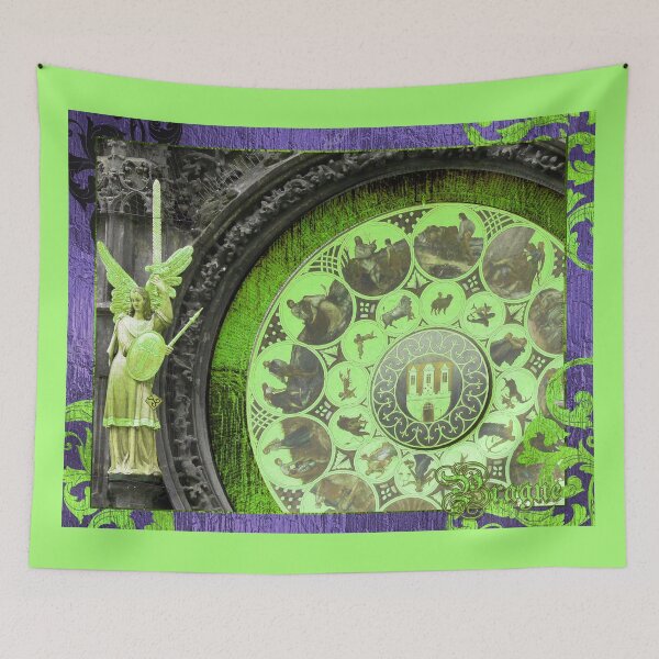 Item preview, Prague Zodiac Clock - Photography by Alice CCI designed and sold by VanyssaGraphics.