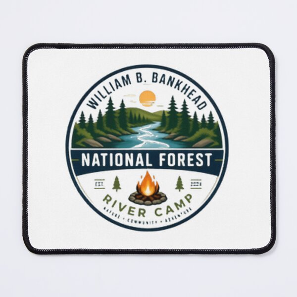 Item preview, William B. Bankhead National Forest River Camp Nature Community Adventure Camping Outdoor Explorer designed and sold by Simsimah26Parks.