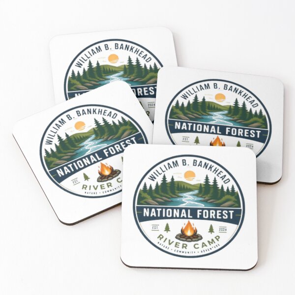 Item preview, William B. Bankhead National Forest River Camp Nature Community Adventure Camping Outdoor Explorer designed and sold by Simsimah26Parks.