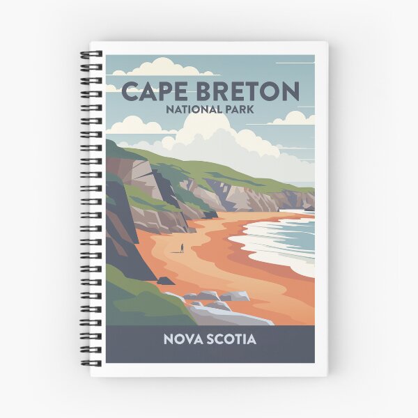 Item preview, Cape Breton National Park Travel Art designed and sold by MarkedArtPrints.