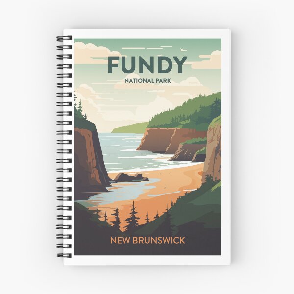 Item preview, Fundy National Park Travel Art designed and sold by MarkedArtPrints.