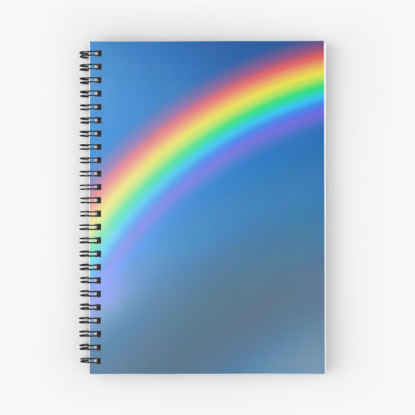 Item preview, Vibrant Rainbow in Bright Blue Sky designed and sold by andreavlad.