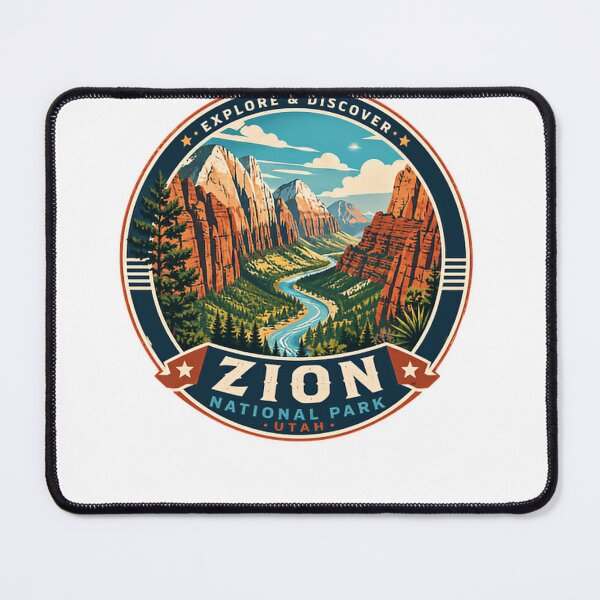Item preview, Explore & Discover Zion National Park Utah Travel Adventure Hiker Outdoors designed and sold by Simsimah26Parks.