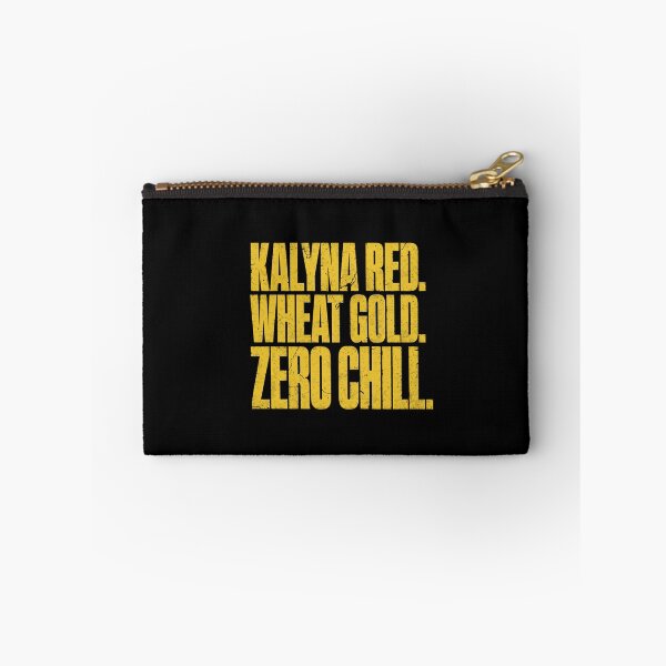 Item preview, Ukraine Slogan Kalyna Red Wheat Gold Typography designed and sold by ML-Media.