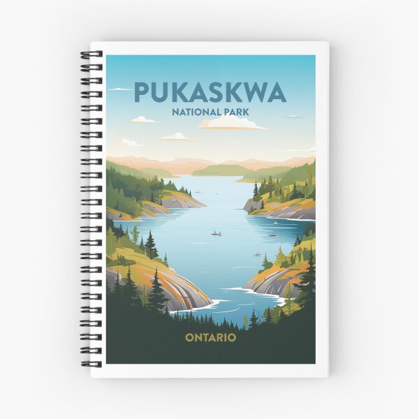 Item preview, Pukaskwa National Park Travel Art designed and sold by MarkedArtPrints.