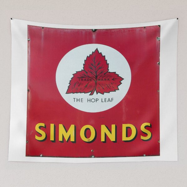 Item preview, Old Fashioned Vintage Restored Simonds Beer Sign designed and sold by JonDelorme.