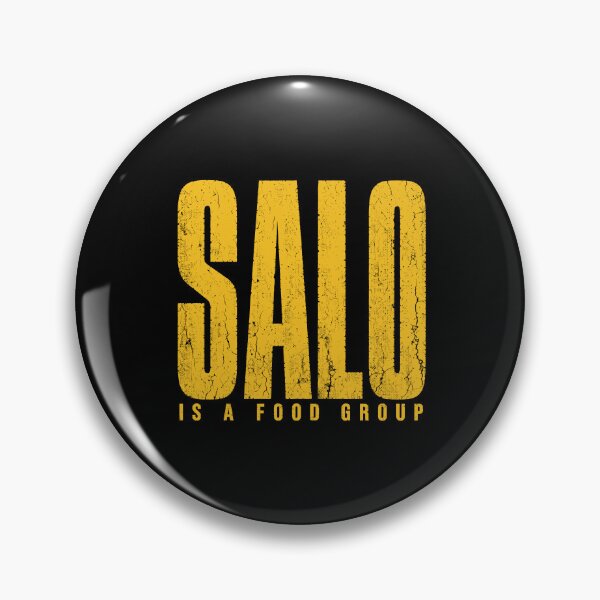 Item preview, Salo Is A Food Group Ukrainian Cuisine Typography designed and sold by ML-Media.