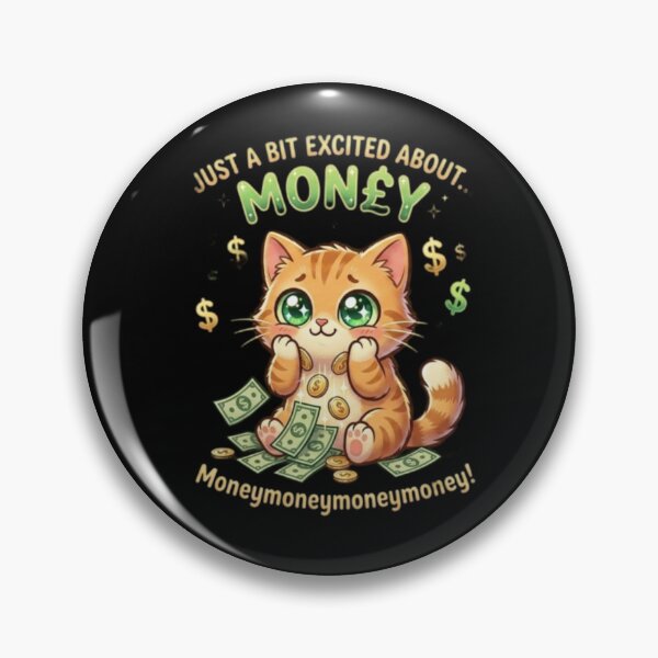 Item preview, Gattino Eccitato per i Soldi - Money! designed and sold by ElvisVintagePosters.