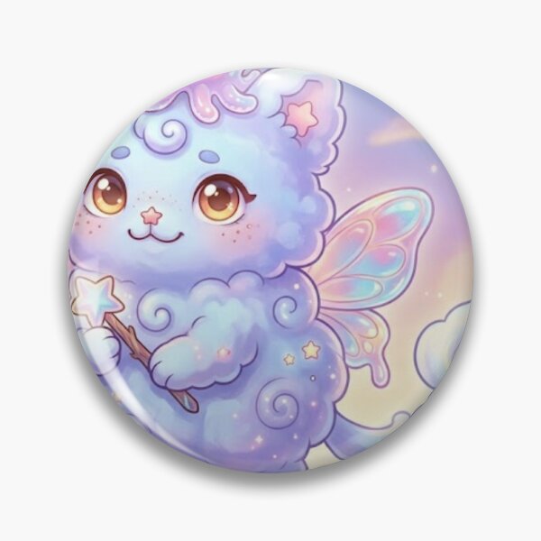 Item preview, Magical Pastel Cloud Kitten with Star Wand designed and sold by xsctasy.