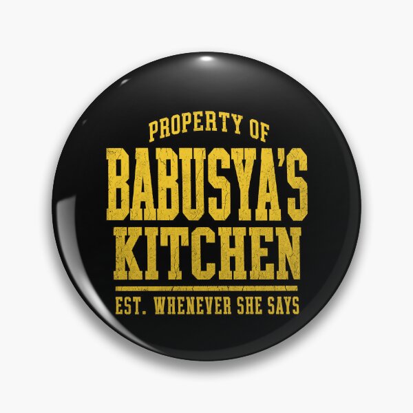 Item preview, Property of Babusya Kitchen Distressed Typography designed and sold by ML-Media.