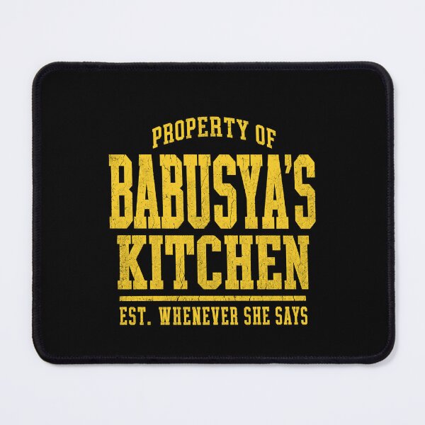 Item preview, Property of Babusya Kitchen Distressed Typography designed and sold by ML-Media.