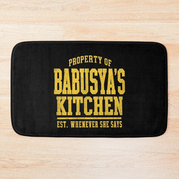 Item preview, Property of Babusya Kitchen Distressed Typography designed and sold by ML-Media.