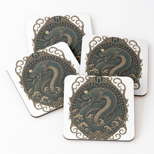 Item preview, Jörmungandr — La serpiente arrojada al mar | Leyendas derrotadas designed and sold by Qorvun.