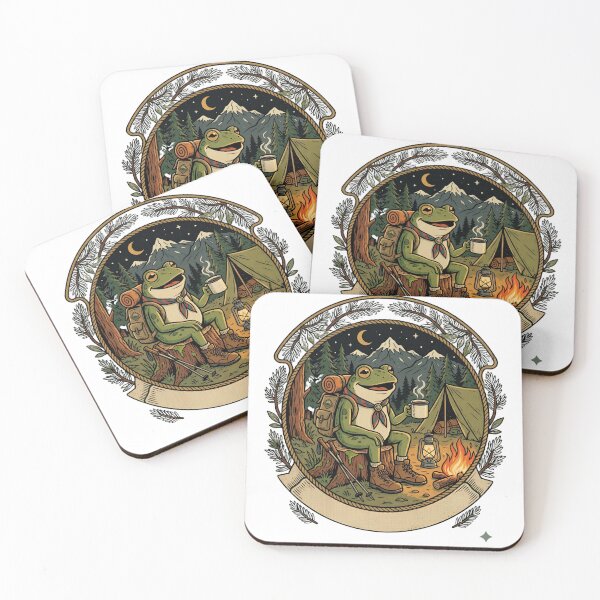Item preview, Wilderness Hiking Frog Camping Classic T-Shirt designed and sold by The Design Trendz.