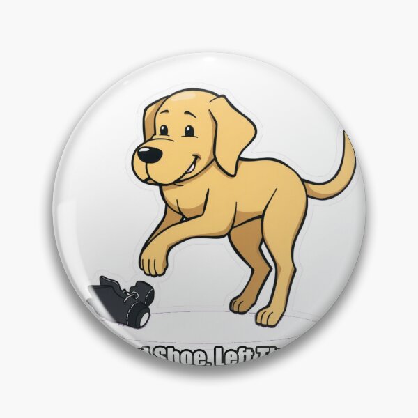 Item preview, Labrador - Chewed Shoe Left The Other - Funny Lab Gift designed and sold by pawdrops.