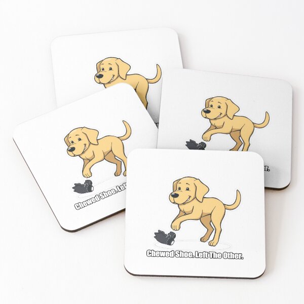 Item preview, Labrador - Chewed Shoe Left The Other - Funny Lab Gift designed and sold by pawdrops.