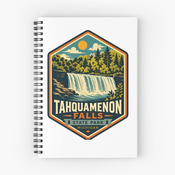 Item preview, Tahquamenon Falls State Park Michigan Travel Souvenir Waterfall Nature Lover designed and sold by Simsimah26Parks.