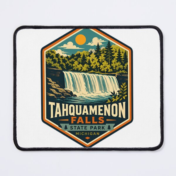 Item preview, Tahquamenon Falls State Park Michigan Travel Souvenir Waterfall Nature Lover designed and sold by Simsimah26Parks.