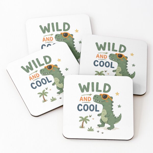 Item preview, Wild and Cool Dinosaur Shirt, Kids Dino Shirt with Sunglasses, Cute T-Rex Tee, Toddler Dinosaur Shirt, Funny Kids Animal Shirt, Cool Dino Gift designed and sold by hyper retro.