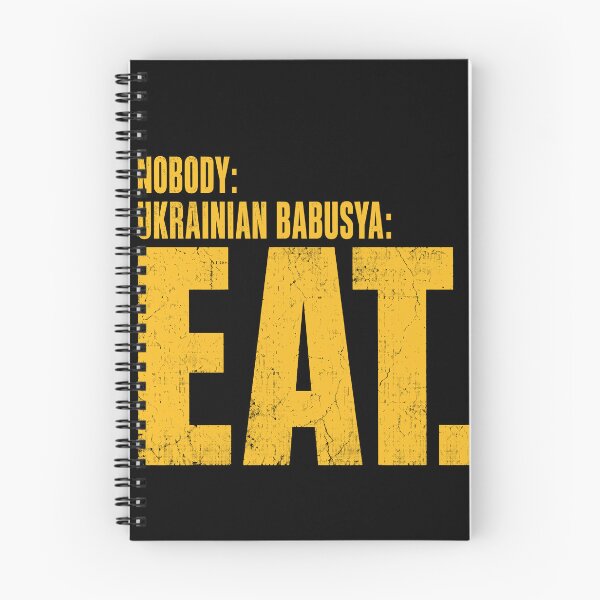 Item preview, Nobody Ukrainian Babusya Eat Funny Quote designed and sold by ML-Media.