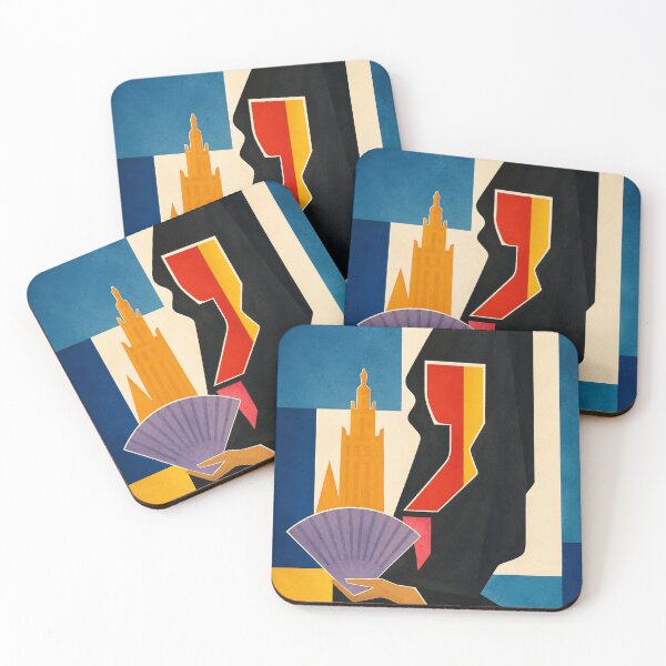 Item preview, Travel 1963 Spain Espagne Air France Poster designed and sold by Helen-Neal.