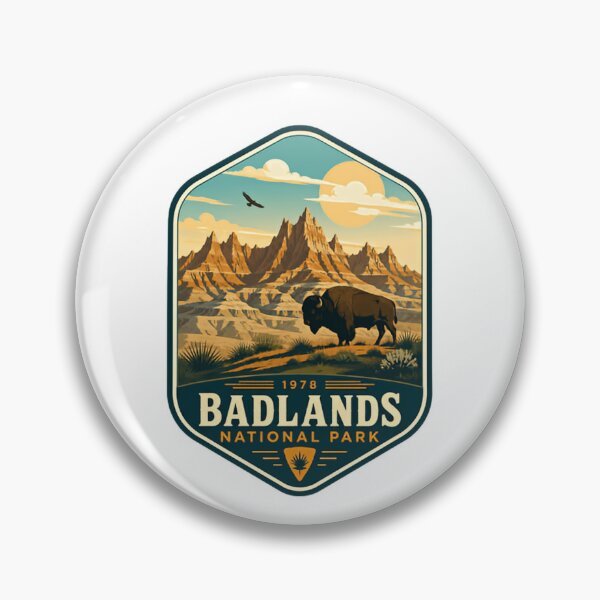 Item preview, 1978 Badlands National Park Travel Souvenir Outdoors Adventure designed and sold by Simsimah26Parks.