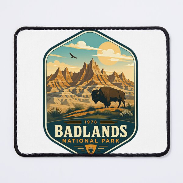 Item preview, 1978 Badlands National Park Travel Souvenir Outdoors Adventure designed and sold by Simsimah26Parks.