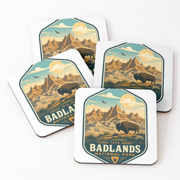 Item preview, 1978 Badlands National Park Travel Souvenir Outdoors Adventure designed and sold by Simsimah26Parks.