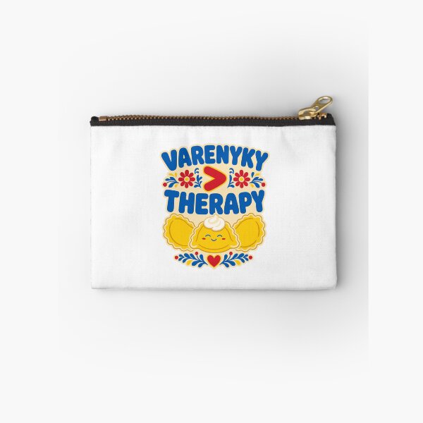 Item preview, Varenyky Therapy Ukrainian Dumpling Folk Art designed and sold by ML-Media.