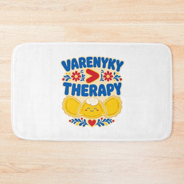 Item preview, Varenyky Therapy Ukrainian Dumpling Folk Art designed and sold by ML-Media.