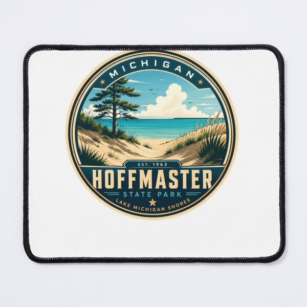 Item preview, Michigan Hoffmaster State Park Lake Michigan Shores Est 1963 Great Lakes Travel Souvenir designed and sold by Simsimah26Parks.