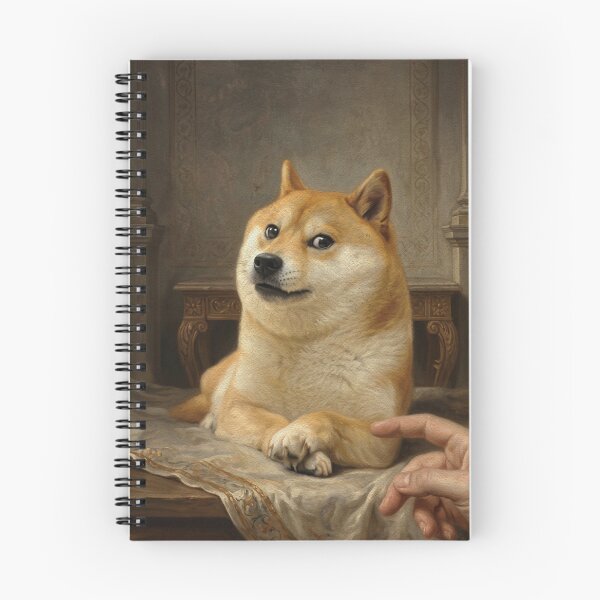 Item preview, Suspicious Doge Portrait designed and sold by Anatolii_Kys.