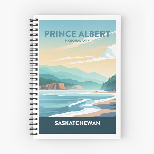 Item preview, Prince Albert National Park Travel Art designed and sold by MarkedArtPrints.