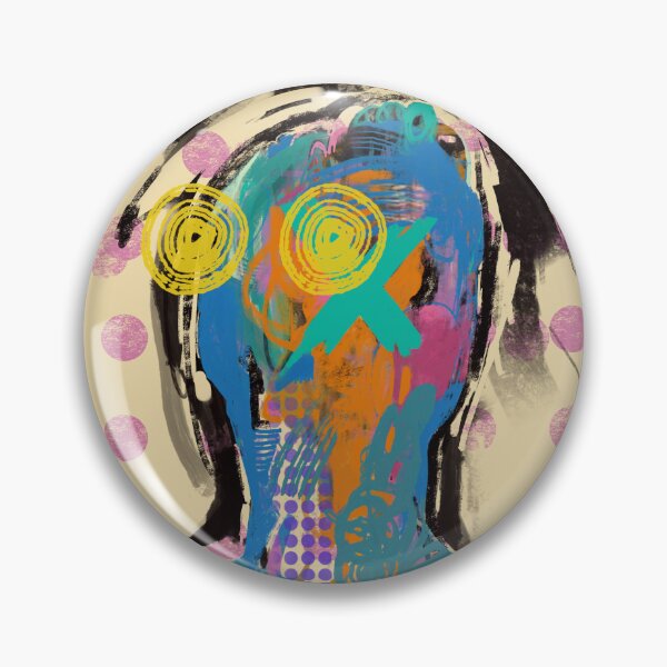 Item preview, Glitch Head Portrait X | Abstract Digital Distortion designed and sold by MikZviagin.
