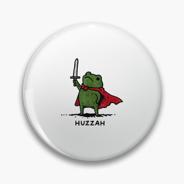Aperçu de l'œuvre Hourra, grenouille avec épée créée et vendue par PeaceTypo.