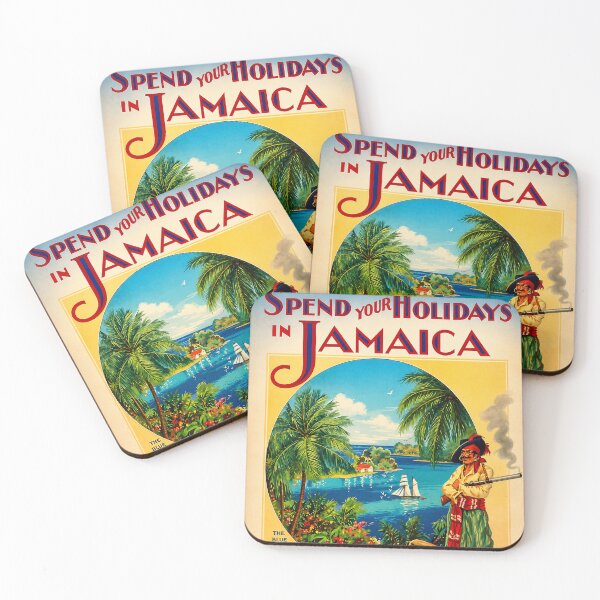 Item preview, Holidays In Jamaica Poster designed and sold by Helen-Neal.