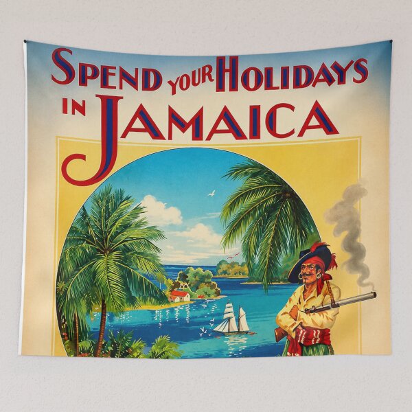 Item preview, Holidays In Jamaica Poster designed and sold by Helen-Neal.