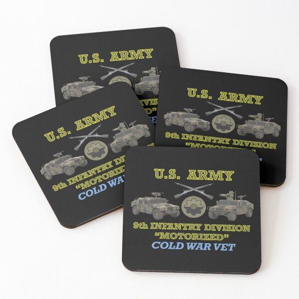 Item preview, U.S. ARMY  9th Infantry Division COLD WAR VET designed and sold by Code7c.