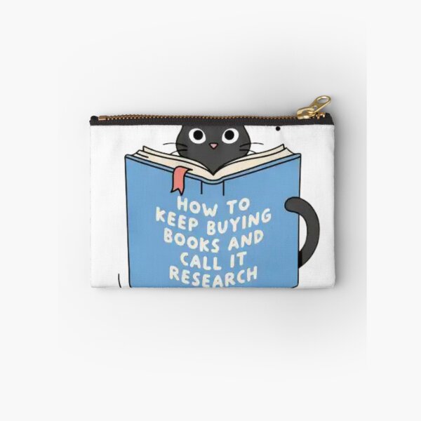 Item preview, Cute Black Cat Reading Books Funny Book Lover Gift for Readers and Bibliophiles designed and sold by Charonde.