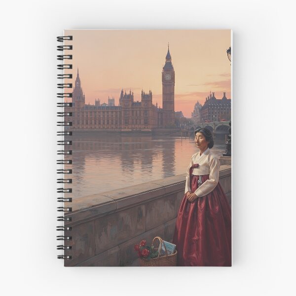 Item preview, Hanbok in London: A Classic Evening by the Thames designed and sold by SOOstudio73.