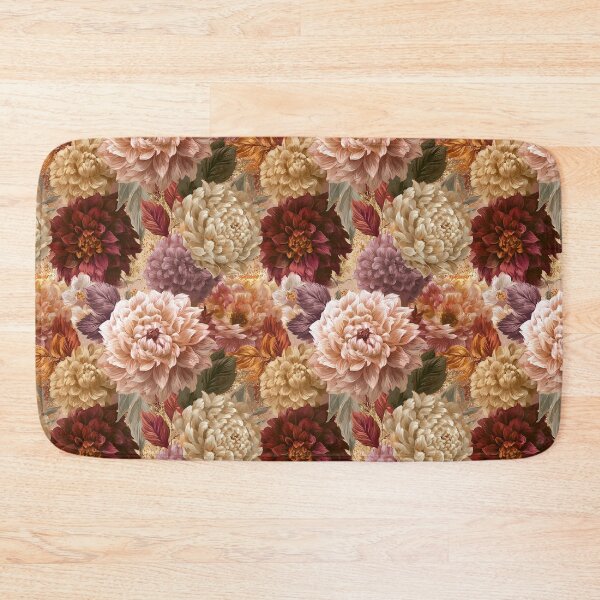 Item preview, Minimalistic Dahlias Flower  - Flower Bouquet Pattern  - Best Gifts For Men designed and sold by RoyalStarsPatts.