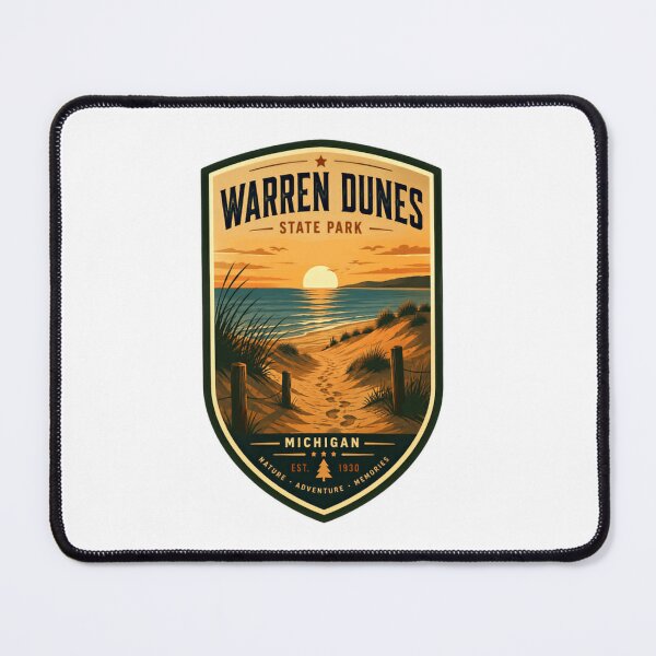 Item preview, Warren Dunes State Park Michigan Est. 1930 Nature Adventure Memories Travel Souvenir designed and sold by Simsimah26Parks.