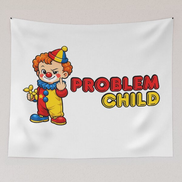 Item preview, Middle Finger Problem Child designed and sold by UNK-Fatigues.
