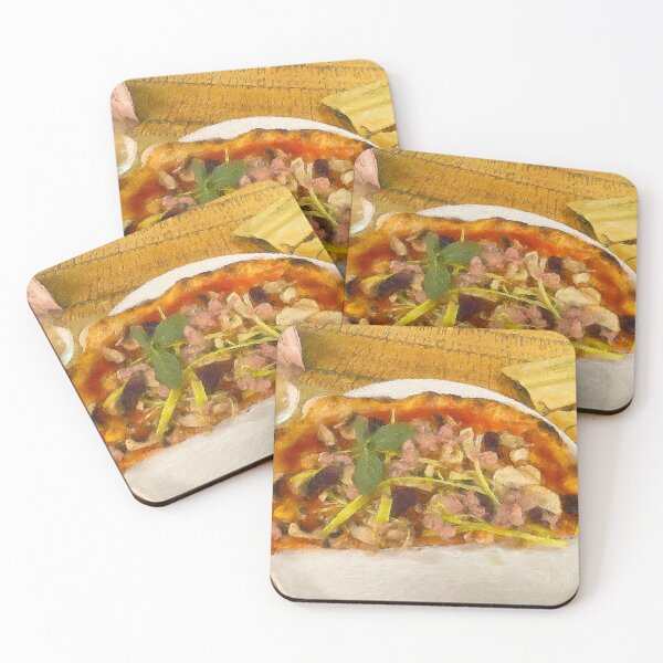 Item preview, Pizza Halves designed and sold by Crafted-by-Nico.