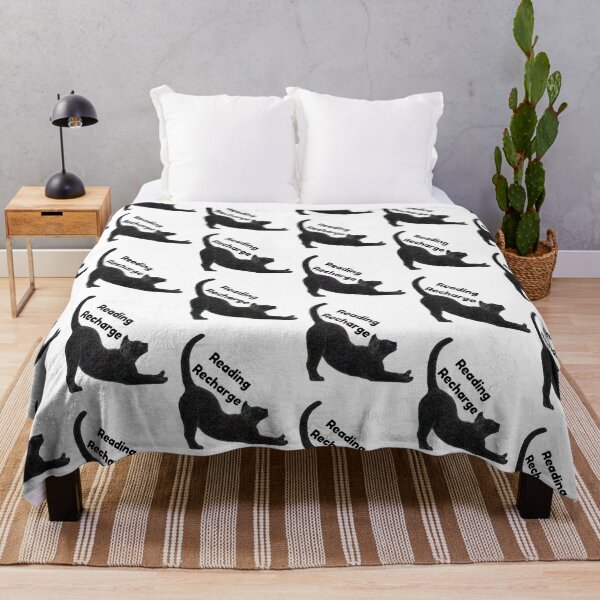 Item preview, Reading Recharge Cat Lover Design designed and sold by Bloomelle Studio.